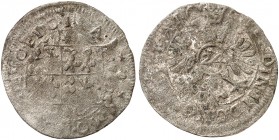 HOHENLOHE. - Gemeinschaftlich. 
Kipper-24 Kreuzer o. J., mit Titel Ferdinand.
Albr. - , vgl. 82e, Slg. Kraaz 759 s - ss