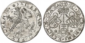 PFALZ. - Kurlinie zu Simmern. Friedrich V., 1610-1623. 
Ein zweites, ähnliches Exemplar mit geänderten Beizeichen.
Slg. Noss 273, Slg. Memmesh. - pr...