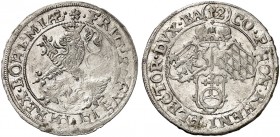 PFALZ. - Kurlinie zu Simmern. Friedrich V., 1610-1623. 
Ein drittes, ähnliches Exemplar ohne Beizeichen.
Slg. Noss 271, Slg. Memmesh. 2284 vz
