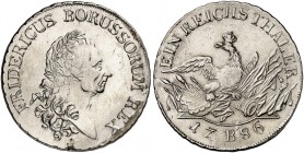 PREUSSEN. Friedrich II., "der Große", 1740-1786. 
Taler 1786, Breslau.
Dav. 2590, Olding 86, v. Schr. 489 ss