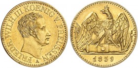 PREUSSEN. Friedrich Wilhelm III., 1797-1840. 
Ein drittes Exemplar.
Gold vz