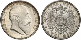 BADEN. Friedrich I., 1852-1907. J. 32, EPA 2/7. 
2 Mark 1904.
f. St
