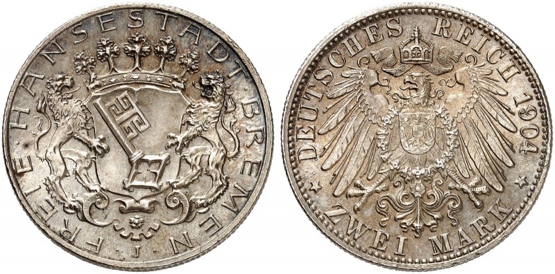 BREMEN. J. 59, EPA 2/16. 
Ein zweites Exemplar.
schöne Patina, St
