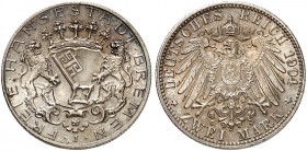 BREMEN. J. 59, EPA 2/16. 
Ein zweites Exemplar.
schöne Patina, St
