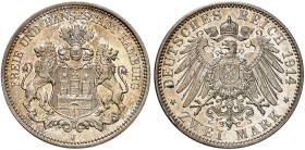 HAMBURG. J. 63, EPA 2/18. 
2 Mark 1914.
kl. Rdf., vz+