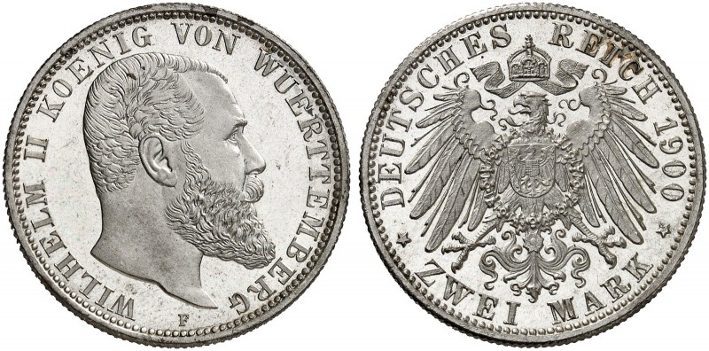 WÜRTTEMBERG. Wilhelm II., 1891-1918. J. 174, EPA 2/74. 
Ein zweites Exemplar.
...