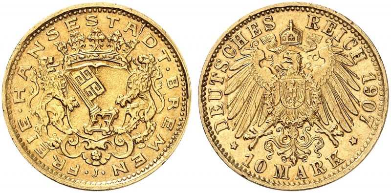 BREMEN. J. 204, EPA 10/12. 
10 Mark 1907.
winz. Rdf., vz