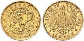 BREMEN. J. 204, EPA 10/12. 
10 Mark 1907.
winz. Rdf., vz