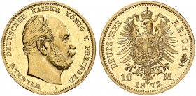 PREUSSEN. Wilhelm I., 1861-1888. J. 242 A, EPA 10/33. 
Ein zweites Exemplar.
winz. Kr., PP