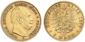 PREUSSEN. Wilhelm I., 1861-1888. J. 244 C, EPA 5/84. 
Ein zweites Exemplar.
vz