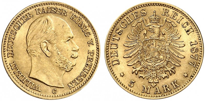 PREUSSEN. Wilhelm I., 1861-1888. J. 244 C, EPA 5/84. 
Ein drittes Exemplar.
z ...