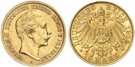 PREUSSEN. Wilhelm II., 1888-1918. J. 251, EPA 10/41. 
Ein zweites Exemplar.
kl. Rdf., f. St