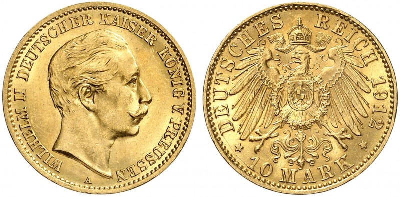 PREUSSEN. Wilhelm II., 1888-1918. J. 251, EPA 10/41. 
Ein drittes Exemplar.
f....