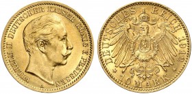 PREUSSEN. Wilhelm II., 1888-1918. J. 251, EPA 10/41. 
Ein drittes Exemplar.
f. St