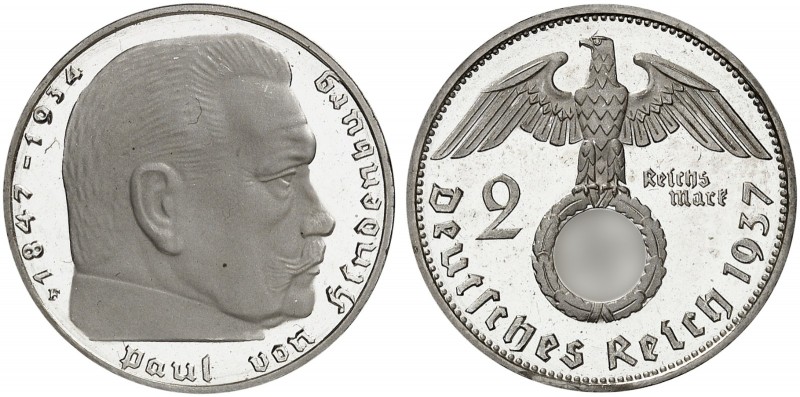 J. 366, EPA 2/79. 
2 RM 1937 F, Hindenburg mit Haken­kreuz.
PP