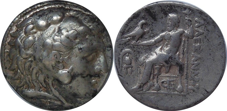 Kings of Macedonia - Alexander III 336-323 BC, Tetradrachme
"Pella" Heracles he...
