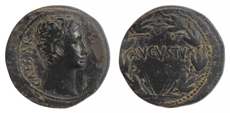 Seleucis and Pieria - Augustus 27 BC-14 AC - As, Antioch
Av: Bare head right, ...