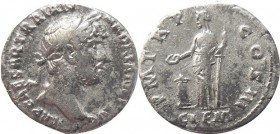 Hadrian  117-138, AR Denarius