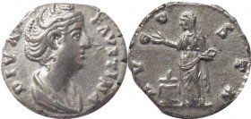 Faustina I. wife Antoninus Pius, AR Denarius