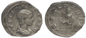 Julia Paula, wife of Elagabalus, AR Denarius