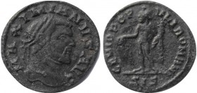 Maximinus 309-311, AE 1/4 Follis