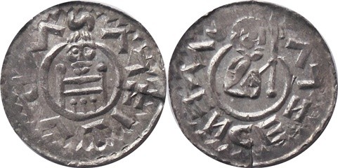 Denar
Cach.350, Prince sitting on the wide throne, ...
Extremly Fine-Very Fine...