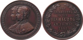 František Josef I. 1848-1916, AE Medaille