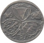 Olmutz - Carl II. Lichtenstein 1664-1695, 1/2 Kreuzer 1683