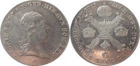 Leopold II. 1790-1792, 1/4 Kronentaler - 1790  Wien