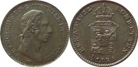 Franz II. 1792-1835 Lombardy-Venetien, 1/4 Lira - 1822