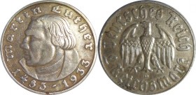 Third Reich, 2 Reichsmark 1933