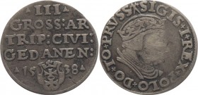 Poland, Trojak 1538