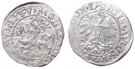 Sigismund II Augustus, Half-groat 1560, Vilnius, L/LITV
Zygmunt II August, Półgrosz 1560, Wilno, L/LITV
 Bardzo ładnie zachowany egzemplarz, ładny p...