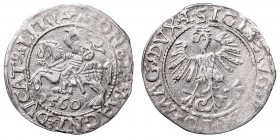Sigismund II Augustus, Half-groat 1560, Vilnius, L/LITVA
Zygmunt II August, Półgrosz 1560, Wilno, L/LITVA
 Ładnie zachowany egzemplarz, niedobity, p...