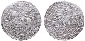 Sigismund II Augustus, Half-groat 1561, Vilnius, L/LITVA
Zygmunt II August, Półgrosz 1561, Wilno, L/LITVA
 Ładny egzemplarz z wadą blachy. Odmiana z...