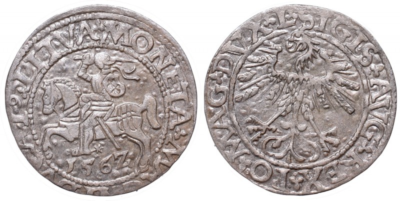 Sigismund II Augustus, Half-groat 1562, Vilnius, L/LITVA
Zygmunt II August, Pół...