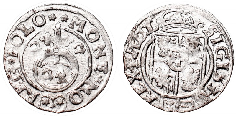 Sigismund III Wasa, 1/24 thaler 1622, Bromberg
Zygmunt III Waza, Półtorak 1622,...