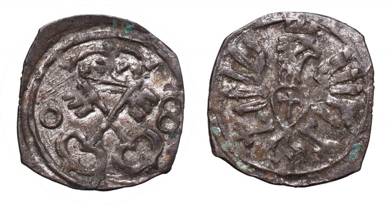 Sigismund III Wasa, 1 denari, 1608, Posen
Zygmunt III Waza, Denar 1608, Poznań...