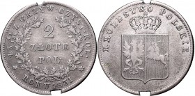 November Uprising, 2 zlote 1831
Powstanie Listopadowe, 2 złote 1831
 Przyzwoicie zachowany egzemplarz, nacięcia blachy na górze i na dole monety. 
...