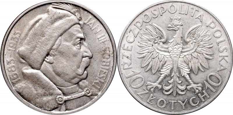 II Republic, 10 zlotych Sobieski
II Rzeczpospolita, 10 złotych 1933 Sobieski
 ...