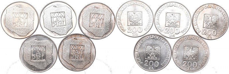 PRL, a set of silver coins XXX years of the PRL
PRL, zestaw srebrnych monet XXX...