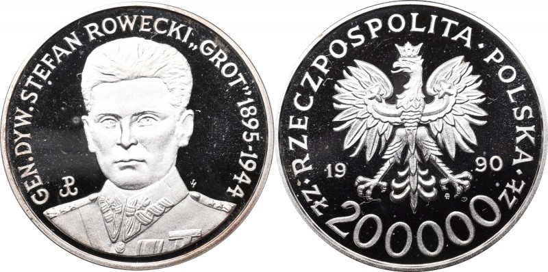 III RP, 200 000 zł, Gen. Stefan Rowecki - GROT
III RP, 200 000 zł, Gen. Stefan ...