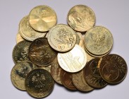 Lot of 2 zlote coins 2000-2007
III RP, Zestaw 2 złote GN 2000-2007 (21egz)
 Patyna, nalot, odciski palców.

Grade: 2 do 1+ 
 Polen, Poland