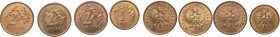 III RP, Set of 1 and 2 groschen coins
III RP, Zestaw monet 1 i 2 grosze
 Ładnie zachowane egzemplarze. 

Grade: XF/2 do 1+ 
 Polen, Poland
