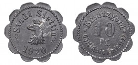 10 fenigów 1920
 

Grade: AU 
 Notgeld Monety zastępcze Polskie monety zastępcze