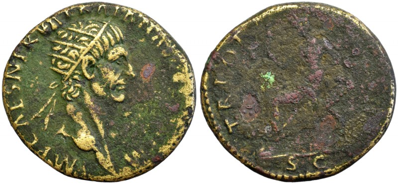 Roman Empire, Trajan, Dupondius
Cesarstwo Rzymskie, Trajan, Dupondius
 Obiegow...