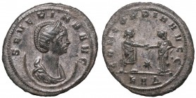 Roman Empire, Severina, Antoninian Seridca
Cesarstwo Rzymskie, Seweryna, Antoninian Serdika
 Ładny egzemplarz z dobrze zachowanym srebrzeniem. Patyn...