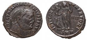 Roman Empire, Licinius, Follis Cyzicus
Cesarstwo Rzymskie, Licyniusz, Follis Kyzikos
 Ciekawy egzemplarz z błędem w odcinku SKM zamiast SMK.&nbsp; A...