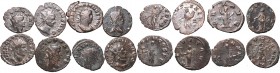 Roman Empire, lot of antoniniani
Cesarstwo rzymskie, Zestaw antoninianów
 Obiegowe egzemplarze. Patyna, nalot. 

Grade: VF 
 ancient, antike Rome...