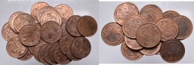 Austria, Franz Jozeph, Set of coins 1 and 2 heller
Austria, Franciszek Józef, Zestaw monet 1 i 2 heller
 Bardzo ładne egzemplarze, w większości z po...